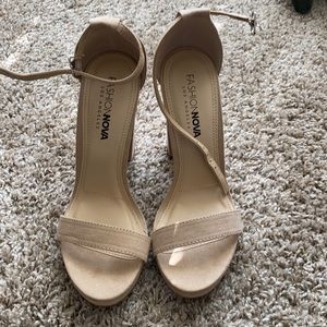 Nude heels